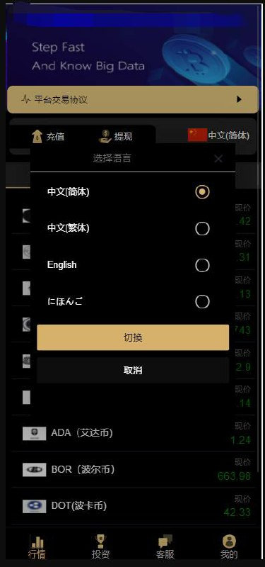 微交易   多国语言 外汇虚拟币贵金属三合一微交易 区块链 秒合约 买涨 买跌 源码