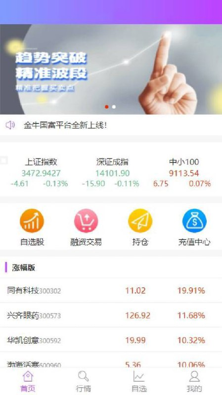 双融系统 金融融资投资理财 股票交易网站
